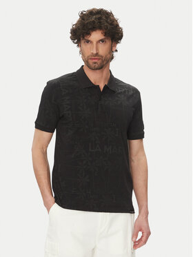 La Martina La Martina Polo Allen MAP010 JS402 Crna Regular Fit