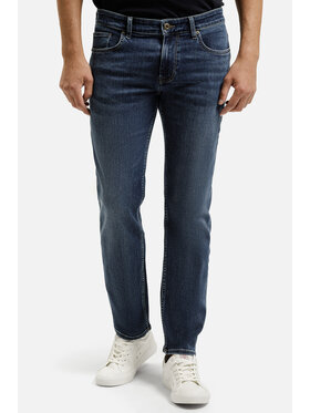 Cross Jeans Cross Jeans Jeansy F 194-717 Niebieski Straight Leg