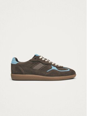 ALOHAS ALOHAS Sneakersy Tb.490 Rife Taupe Cornflower Blue Leather Sneakers Niebieski