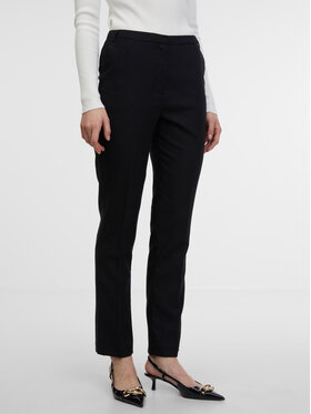 Orsay Orsay Spodnie damskie 1000287660000__44 Czarny Straight Fit