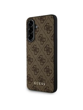 Guess Guess Etui na telefon Samsung Galaxy A56 Brązowy