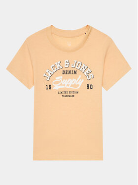 Jack&Jones Junior Jack&Jones Junior T-shirt 12257379 Narančasta Standard Fit