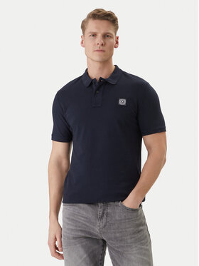 Guess Guess Polo M2YP24 KC9T1 Granatowy Regular Fit