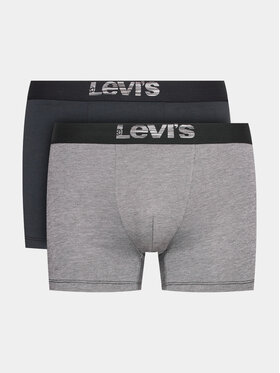 Levi's® Levi's® Σετ μποξεράκια 2 τμχ. 37149-0625 Μαύρο
