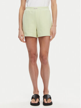 Calvin Klein Jeans Calvin Klein Jeans Sportske kratke hlače Placed Institutional J20J225525 Zelena Regular Fit