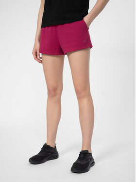4F 4F Спортни шорти 4FSS23TSHOF175 Розов Regular Fit