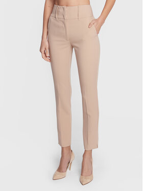 Marciano Guess Marciano Guess Kalhoty z materiálu 1BGB11 9653Z Béžová Slim Fit
