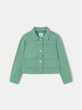 Mayoral Mayoral Geacă de blugi 3407 Verde Regular Fit