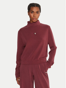 Guess Guess Sweatshirt Olympe V4YQ05 KCAY2 Dunkelrot Regular Fit