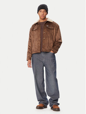 Guess Jeans Guess Jeans Umelý kožuch M6BL75 K7182 Hnedá Regular Fit