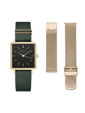 Rosefield Rosefield Zegarek Boxy Zielony