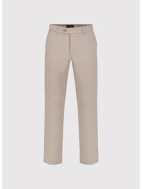 Pako Lorente Pako Lorente Chinosy P26WF-WX-005 Beżowy Regular Fit