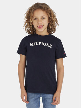 Tommy Hilfiger Tommy Hilfiger Tričko KB0KB08333 D Tmavomodrá Regular Fit
