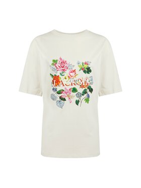 Regatta Regatta T-Shirt Christian Lacroix Bellegarde Biały Flora Fit