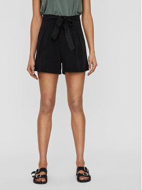 Vero Moda Vero Moda Šortky z materiálu Mia 10209543 Černá Regular Fit