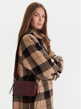 Tory Burch Tory Burch Kabelka Mini Miller 171956 Bordó