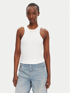 TWINSET TWINSET Top 251TT2400 Weiß Slim Fit