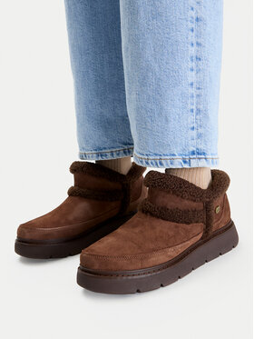 Skechers Skechers Lumesaapad Bobs Keepsakes Lite - Winter Snug 114895 Tumepruun