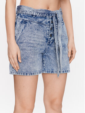NAF NAF NAF NAF Шорти от плат Gwest XENB6 Син Regular Fit
