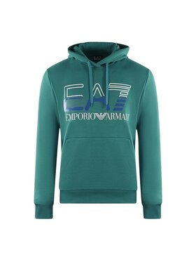 EA7 Emporio Armani EA7 Emporio Armani Mikina 3RPM13 PJLSZ 1844 Sivá Regular Fit