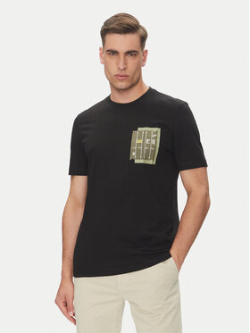 BOSS BOSS Tricou Te_Container 50546920 Negru Regular Fit