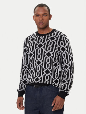 HUGO HUGO Sweter Souvawn 50547001 Czarny Regular Fit