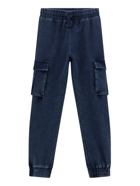 Guess Guess Jogger nohavice L5YQ14 KCYC0 Tmavomodrá Regular Fit