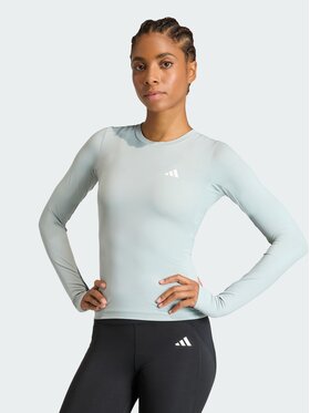 adidas adidas Koszulka techniczna 159091 Zielony Fitted Fit