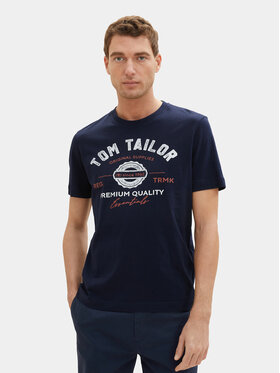 Tom Tailor Tom Tailor Póló 1037735 Sötétkék Regular Fit