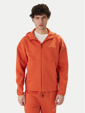 adidas adidas Bluza Z.N.E. KE4679 Pomarańczowy Regular Fit