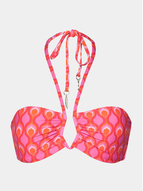 Seafolly Gornji Del Bikini Birds Of Paradise 31449-103 Rdeča