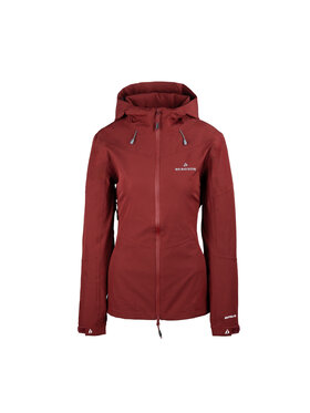 Bergson Bergson Kurtka outdoor STORMVAULT STX Bordowy Regular Fit