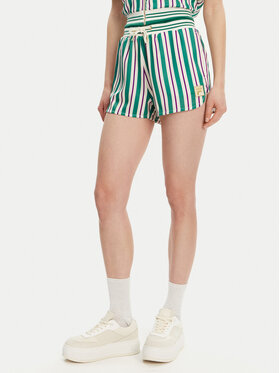 Fila Fila Szorty sportowe Lassance FAW1002 Zielony Regular Fit