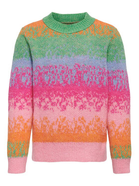 Kids ONLY Kids ONLY Sveter 15302311 Farebná Regular Fit