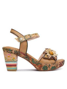 Laura Vita Laura Vita Босоніжки Nellao 31 Бежевий