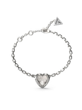 Guess Guess Narukvica JUBB0460 7JW Srebrna