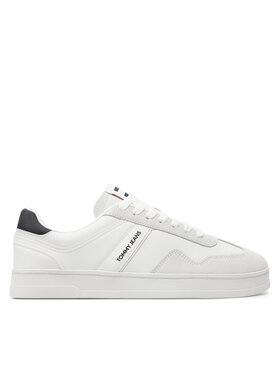 Tommy Jeans Tommy Jeans Tenisice Tjm Leather Retro Cupsole EM0EM01414 Écru