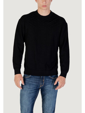 Armani Exchange Armani Exchange Maglione PULLOVER Nero Over Fit