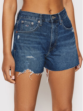 Tommy Jeans Tommy Jeans Szorty jeansowe Hotpant DW0DW12454 Niebieski Regular Fit