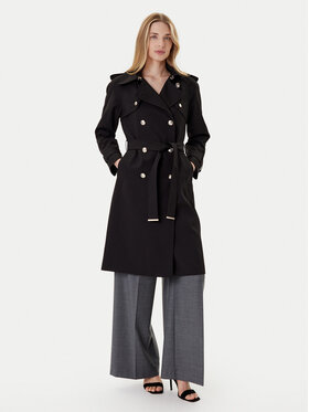 Morgan Morgan Trench 242-GTRENCH Crna Regular Fit