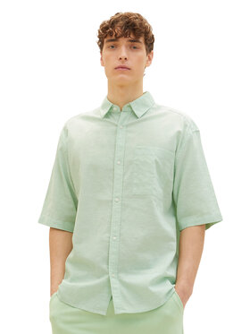 Tom Tailor Denim Tom Tailor Denim Риза 1034920 Зелен Regular Fit