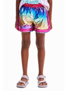 Desigual Desigual Bavlnené šortky 23SGPW02 Farebná Regular Fit