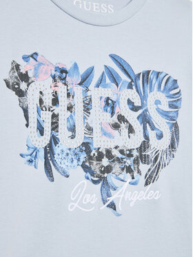 Guess T-shirt J3GI22 K6YW1 Plava Regular Fit