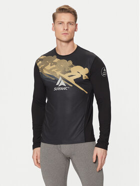 Surfanic Surfanic Termo bielizeň vrchné diely SWU1603 Čierna Slim Fit