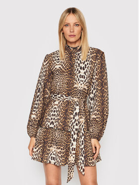 Guess Guess Kasdieninė suknelė E2GK02 WO078 Ruda Regular Fit
