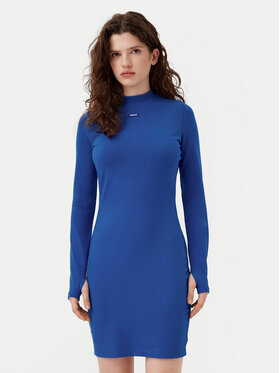 HUGO HUGO Kleid für den Alltag Nilla 50531138 Blau Slim Fit