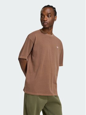 adidas adidas T-Shirt 168811 Brązowy Loose Fit