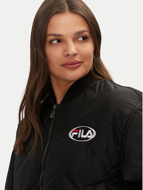 Fila Bomber Jakna Lunde FAW0896 Črna Loose Fit