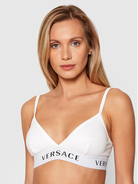 Versace Versace Biustonosz braletka Donna AUD04067 Biały