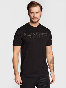 Plein Sport Plein Sport T-shirt FABC MTK5730 PJY002N Nero Regular Fit